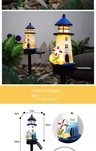 Étanche Résine Créative Extérieur Solaire Plancher Petite LED Blanc Chaud pour Jardin Villa Cour Pelouse Paysage Atmosphère Inspiré - Product Image 6