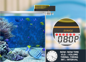 EV200UG-PLUS Distributore Automatico di Cibo per Pesci USB con Timer, Alimentatore Automatico Smart WiFi in Plastica per Acquario, per Pesci Rossi, Gamberetti, Koi - Product Image 4