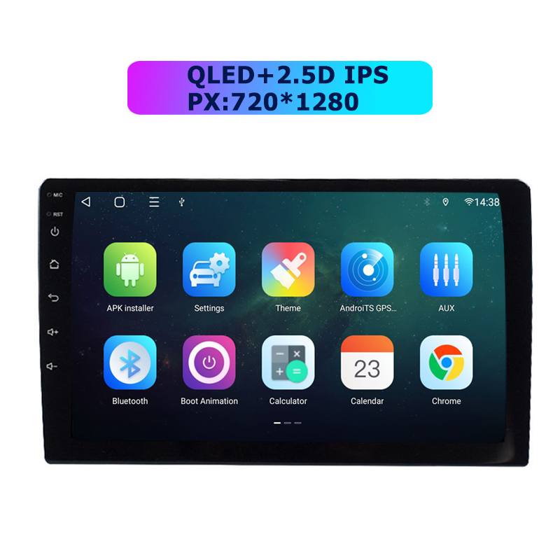 Laesd 7 дюймов Android автомобильный DVD плеер с Гб FM AM радио RDS BT громкой