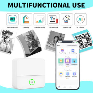 Mini Imprimante Thermique de Poche Portable Mini Imprimante Photo Sans Encre Machine d'Impression d'Étiquettes et de Reçus - Product Image 6
