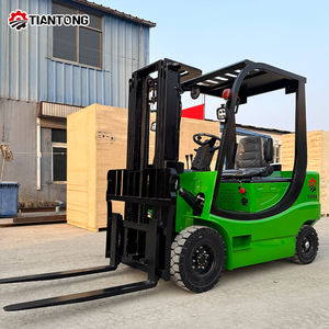 Бесплатная доставка! Электрический противовесный погрузчик 2 и 3 тонны с свинцово-кислотной батареей – Хит продаж для складов и заводов - Product Image 2