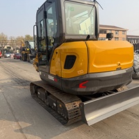 Mini-excavatrice sur chenilles de haute qualité 6 tonnes XE60G Pro XE60G, petite pelle compacte en promotion