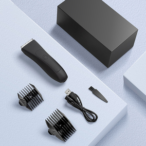 Recortador de <span class=keywords><strong>vello</strong></span> corporal para hombre, resistente al agua, con luz, muelle de recarga, peluqueros eléctricos para el cuerpo, bola/ingle/recortador de <span class=keywords><strong>vello</strong></span> púbico - Product Image 5