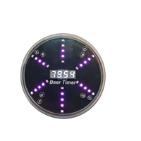 Minuteur de boisson LED rechargeable pour bar, table, fête, défi et compétition