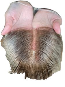 SHY Salon de coiffure professionnel personnalisé Mini perruques de cheveux humains 5*5 Lace Front 8*8 Toppers pour les femmes qui perdent des cheveux - Product Image 6