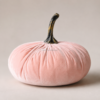 Décorations de citrouilles en velours faites à la main pour Thanksgiving, l'automne, Halloween, le jardin, la maison, la table – Vente en gros 3D très prisée