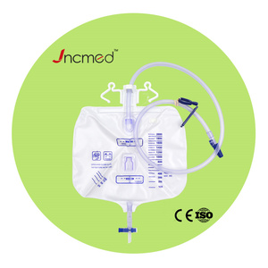 Мешок для мочи JCMED, 2000 мл, расходомер для мочи, медицинский силиконовый мешок для сбора мочи - Product Image 1