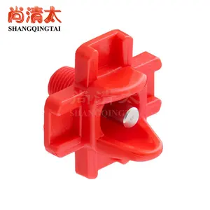 Plastic Chicken Nipple Waterer Horizontal Automatic Poultry Nipples Side Mount Chicken Drinkers Feeders for Chicken Quail Duck