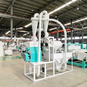 5 50 tonnes Nigeria maïs grain maïs farine broyeur moulin ensemble équipement avec corps de rouleau pour le Cameroun - Product Image 2