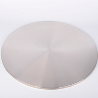 Cibles en alliage de nickel, cible de pulvérisation au nickel-vanadium 99,9% 99,95% 99,99% NiV7% NiV8%, cible disque pour revêtement