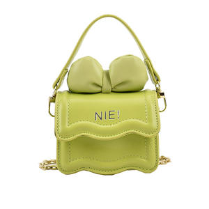 Tas Selempang Mini Anak Perempuan Model Korea Berkualitas Tinggi dengan Rantai - Product Image 6