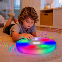 Juguete Musical Interactivo Whack-a-mole para Niños, Juego de Luces Táctiles LED RGB, Equipo de Actividades Sensoriales para Niños