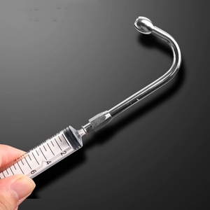 Boquilla de alimentación de metal para cerdos Boquilla de alimentación de Medicina <span class=keywords><strong>Veterinaria</strong></span> de acero inoxidable - Product Image 5