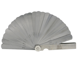 Acier inoxydable 1 Pack Jauge D'épaisseur avec 32-Lame 0.02-1.0mm pour Impériale L'écart D'épaisseur ou Largeur <span class=keywords><strong>mesure</strong></span> - Product Image 4