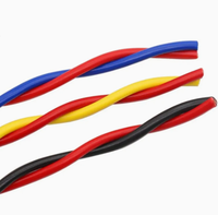 Câble électrique en cuivre torsadé résistant au feu 2 conducteurs 6 mm RVS PVC