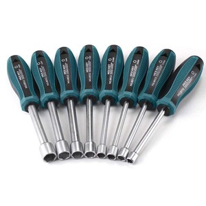 Destornillador de vaso hexagonal Herramienta de mano de varilla flexible industrial para destornillador de abrazadera de tuerca de <span class=keywords><strong>perno</strong></span> hexagonal - Product Image 4
