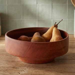 Custom Eco-Friendly Wooden Food Serving <b>Bowls</b> <b>with</b> <b>Lid</b> Classic Design Logo Printing Stocked Giveaways BS International NA73 - Product Image 1