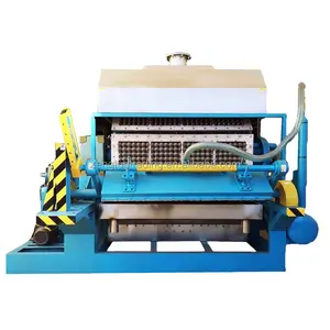 Small investment big capacity egg tray machine semi automatic fully automatic egg tray plate machine 2023 hot sale