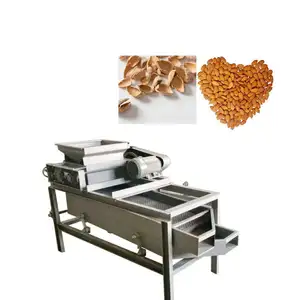 Alta efficienza noci nocciola sheller cracker mandorla albicocca cracking sgusciatrice pelatrice