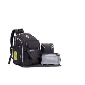 Sac à langer gratuit, sac de voyage pour bébé, mini sac à dos pour nouveau-né avec poches isothermes, sangles pour poussette - Product Image 4