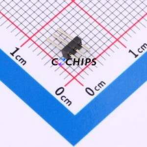 HX PZ1.27-1x3P ZZ Pin Header Through hole Component (THT),P=1.27mm Connector 1x3P 1.27mm Pin Header Through Hole - Product Image 1