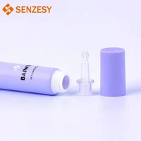 SENZESY 20ml Tube Krim BB PE Tampilan Mewah, Logo Dapat Disesuaikan, Selang Krim Mata untuk Kemasan Kosmetik Tabir Surya, Tahan Lama