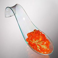 Offre Spéciale pp ps nourriture populaire pain fruits légumes salade pont style nouvelle mode mini gâteaux plat en plastique jetable