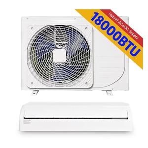 18000BTU ปรับอากาศโซล่าเซลล์แบบไฮบริดดีเย่สำหรับติดตั้งง่ายที่บ้านเครื่องปรับอากาศพลังงานแสงอาทิตย์ ACDC + DC - Product Image 3