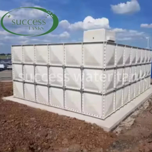 เครื่องบำบัดน้ำเสียถังดับเพลิง Frp/grp ถังเก็บน้ำป้องกันอากาศ - Product Image 2