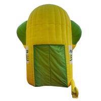 Stand de Boissons Gonflable Commercial Personnalisé et Durable en Forme de Citron, Tente Gonflable pour Fête Thème Enfants