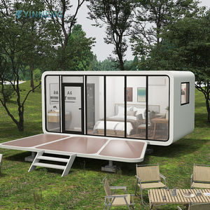 Maison préfabriquée d'extérieur détachable modulaire personnalisée, matériau <span class=keywords><strong>en</strong></span> acier pour la vie, le travail et le bureau Apple Cottage - Product Image 3