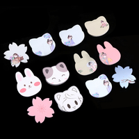 Lot de blocs-notes autocollants personnalisés en papier écologique découpé sur mesure pour la vente en gros – Papeterie Kawaii