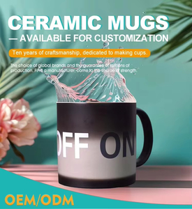 Taza Mágica Termosensible de Cerámica que Cambia de Color para Café, Té, Leche, Regalo de San Valentín, Diseño Animado - Product Image 2