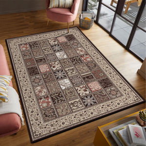 Tapis de prière moderne Ramadan Square, design moderne, auto-adhésif, antidérapant, en polaire polyester, mousse haute densité, 17 mm d'épaisseur, pour salon - Product Image 1