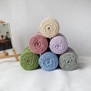 Dây thừng polyester tết macrame 4mm 5mm, sợi móc macrame dùng làm túi tự làm - Product Image 1