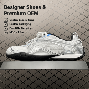 Nouvelles baskets de luxe 2026 pour hommes et femmes, en maille de haute qualité, blanches, argentées, noires, basses, style sport décontracté minimaliste - Product Image 1