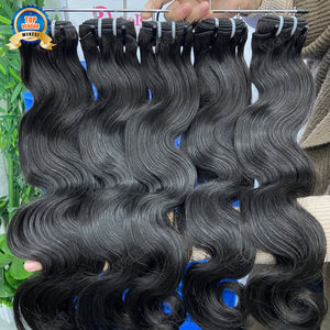 缅甸原始角质层对齐原始发束，巴西原始人发，全厚100% 原始角质层对齐头发 - Product Image 2