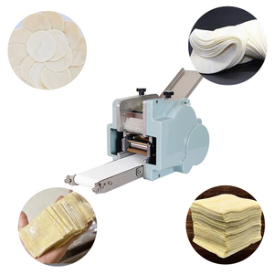 Small Momo Empanada <strong>Roti</strong> Chapati Tortilla <strong>Samosa</strong> Dumpling Skin Wrapper Making Machine Dough Sheet Machine - Product Image 4