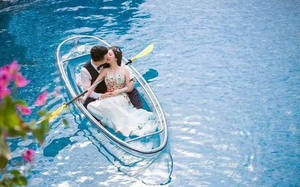 Bote Transparente para Parques Acuáticos, Bote de Cristal para Zonas Turísticas, Bote de Cristal de Lujo - Product Image 3