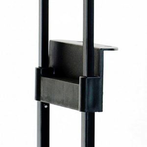 2 Section Iron <b>Waterproof</b> Adjustable Portable Extension Pull Rod Schoolbag Parts Telescopic Trolley Handle - Product Image 3