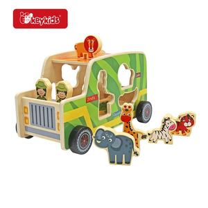 <span class=keywords><strong>Camion</strong></span> de recyclage de gestion des déchets Montessori, <span class=keywords><strong>camion</strong></span> à ordures en bois avec 4 poubelles W04A603, autres véhicules jouets - Product Image 6