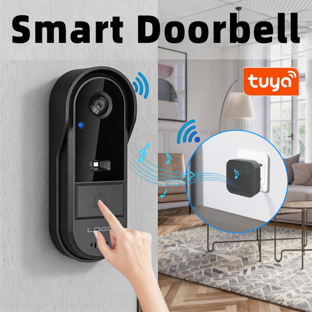 Smart Video Intercom System Waterproof Anti Theft Wireless Ring Doorbell for Home Indoor Video Door Phone Camera M15