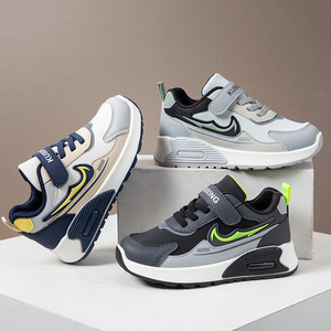 बच्चों के स्नीकर्स 2026 वसंत नई बास्केटबॉल शैली नरम नीचे गैर-पर्ची हल्के जलरोधी आकर्षक फैशन जोकर जूते - Product Image 1