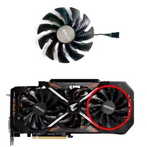 Ventilateur de GPU original 95MM 4PIN T129215BU, adapté au refroidissement de la carte graphique Gigabyte AORUS GTX1070 <span class=keywords><strong>1080</strong></span> 1080TI <span class=keywords><strong>Xtreme</strong></span> Edition - Product Image 4
