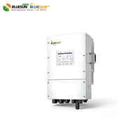 Système solaire hybride Bluesun 10 kW triphasé avec batterie de 16 kWh, système d'énergie solaire complet pour les maisons