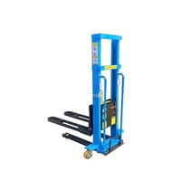 Grue empileuse montée sur camion électrique portable avec fonction auto-grimpante Transpalette télécommandé embarqué pour une utilisation en entrepôt
