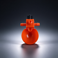 Abreuvoir automatique flottant pour poulets, coupelle d'abreuvement en plastique pour poussins, cailles, canetons et volailles d'élevage