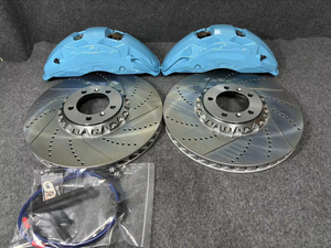 Nouvelles étriers <span class=keywords><strong>de</strong></span> <span class=keywords><strong>frein</strong></span> avant à 10 pistons, disques <span class=keywords><strong>de</strong></span> <span class=keywords><strong>frein</strong></span> <span class=keywords><strong>de</strong></span> 420 mm, étriers arrière à 4 pistons EPB, disques <span class=keywords><strong>de</strong></span> 400 mm en aluminium pour <span class=keywords><strong>Audi</strong></span> <span class=keywords><strong>A6</strong></span> C7, pour Macan, pour X5 G05 - Product Image 3