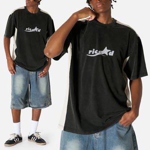 เสื้อยืดคอกลมคิงเซ็น คุณภาพสูง ผ้าฝ้าย 100% ซักกรด พิมพ์ลายโลโก้ด้วยเทคนิคพิมพ์ซิลค์สกรีน สไตล์สตรีทแวร์ - Product Image 1