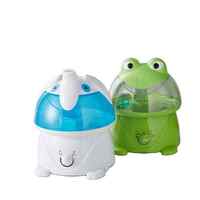 Diffuseur d'arômes à ultrasons YINHI, humidificateur à brume froide, design grenouille de dessin animé, matériau plastique, capacité 4L, silencieux <36dB